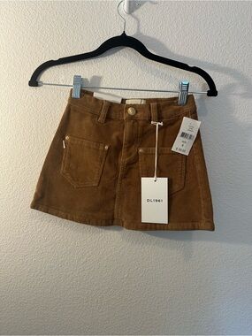 Girls DL1961 Jenny Mini Skirt Size 8